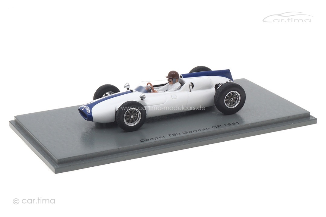 Cooper T53 GP Deutschland 1961 Ian Burgess Spark 1:43 S8062