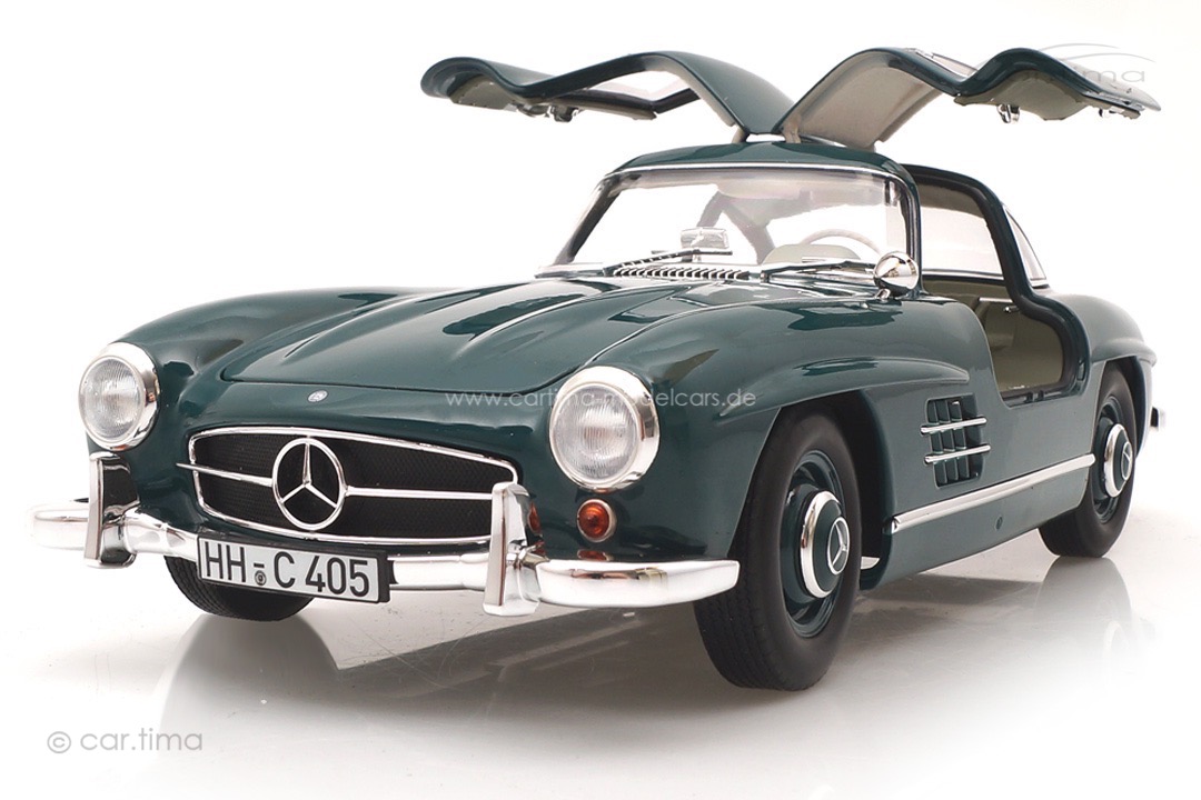 Mercedes-Benz 300 SL 1954 grün Norev 1:18 183851