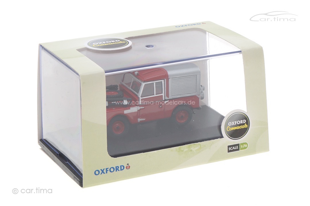 Land Rover 88" Fire Brigade Oxford 1:76 76LAN188012