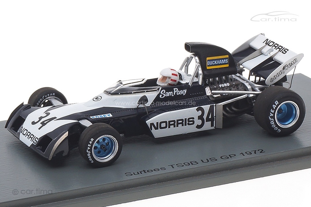Surtees TS9B GP USA 1972 Sam Posey Spark 1:43 S3997