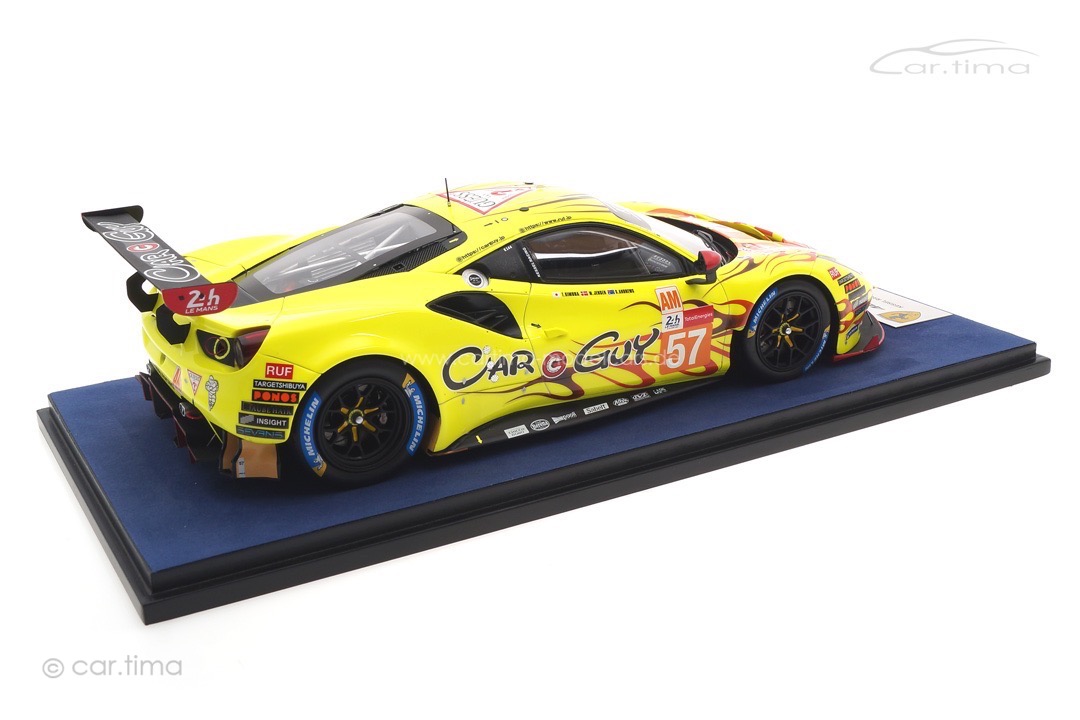 Ferrari 488 GTE Evo 24h Le Mans 2021 Kimura/Andrews/Jensen LookSmart 1:18 LS18LM029