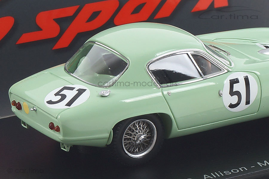 Lotus Elite 24h Le Mans 1961 Allison/Mckee Spark 1:43 S8208