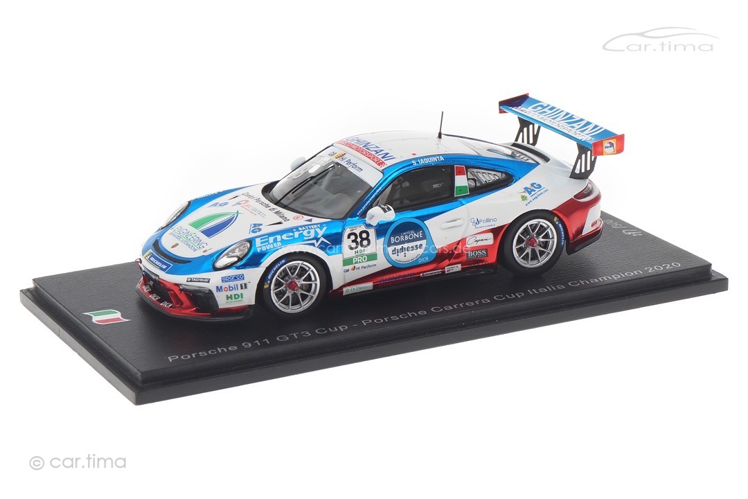 Porsche 911 GT3 Cup Porsche Carrera Cup Italia Champion 2020 Simone Iaquinta Spark 1:43 SI015