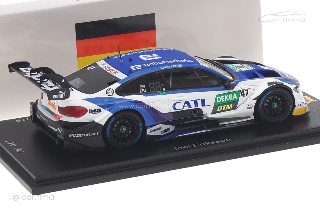 BMW M4 DTM Hockenheim 2019 Joel Eriksson Spark 1:43 SG641