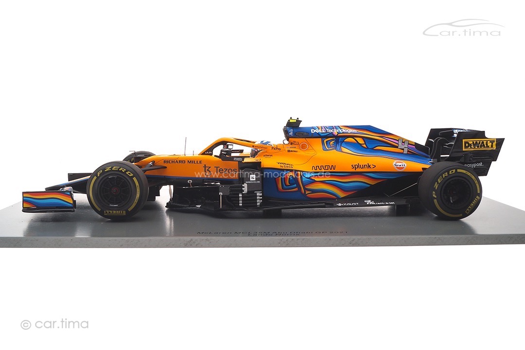 McLaren MCL35M GP Abu Dhabi 2021 Lando Norris Spark 1:18 18S608
