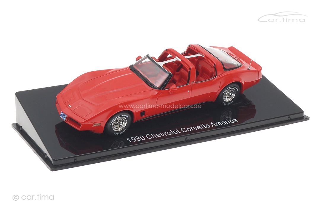 Chevrolet Corvette America 4 doors 1980 rot Esval 1:43 EMUS43010A