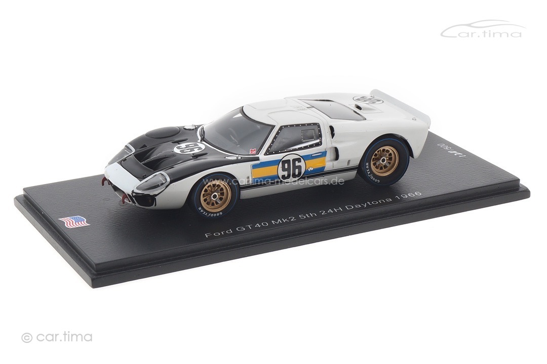Ford GT40 Mk2 24h Daytona 1966 Amon/McLaren Spark 1:43 US257