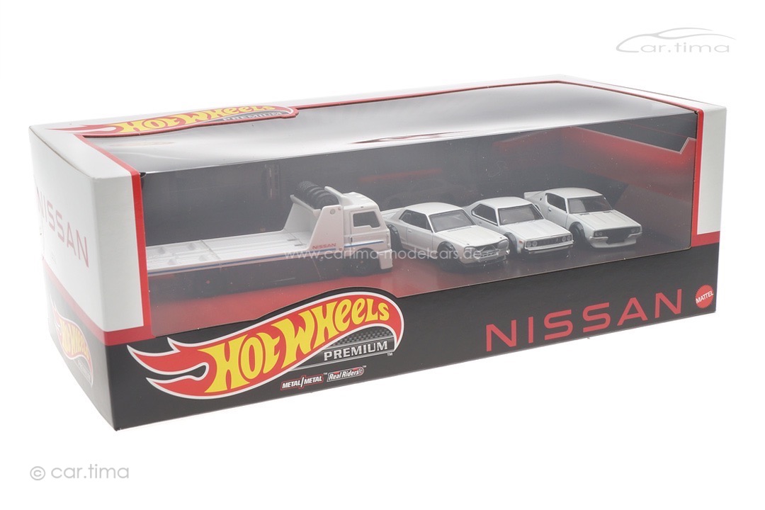 Nissan Skyline Premium 4 Car-Set  Real Riders Premium Hot Wheels 1:64 GMH39-HKC16