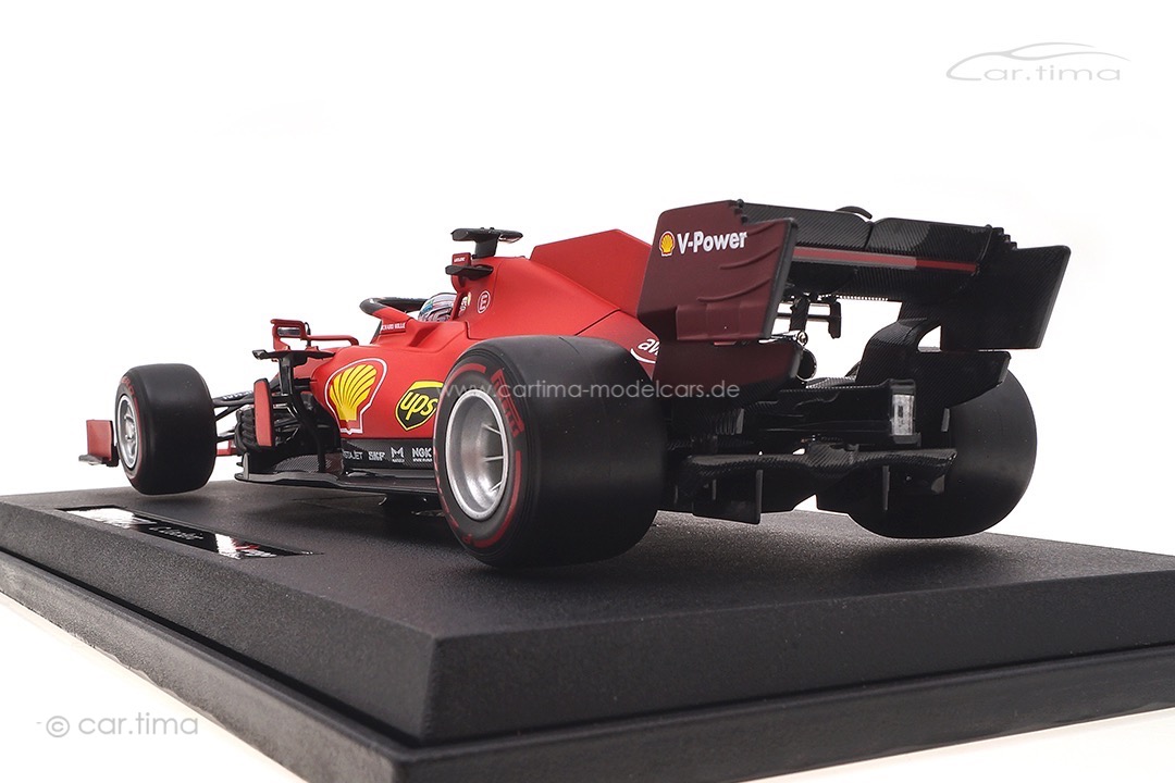 Ferrari SF21 GP 2021 Mission Winnow Charles Leclerc Bburago 1:18 18-16809L