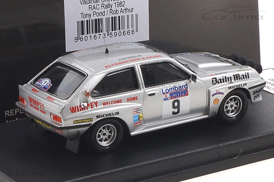 Vauxhall Chevette HSR RAC Rallye 1982 Pond/Arthur Trofeu 1:43 RRUK46