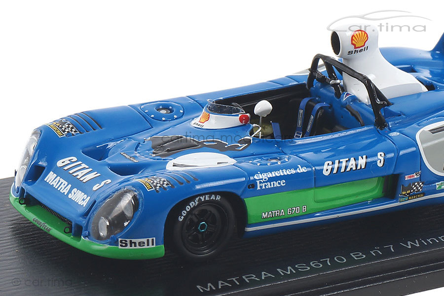 Matra Simca MS 670 B Winner 24h Le Mans 1974 Larrousse/ Pescarolo Spark 1:43 43LM74