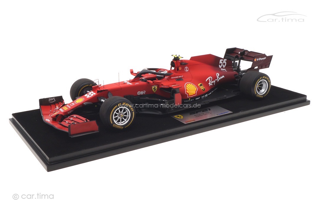 Ferrari SF21 GP Großbritannien 2021 Carlos Sainz Jr. Looksmart 1:18 LS18F1039