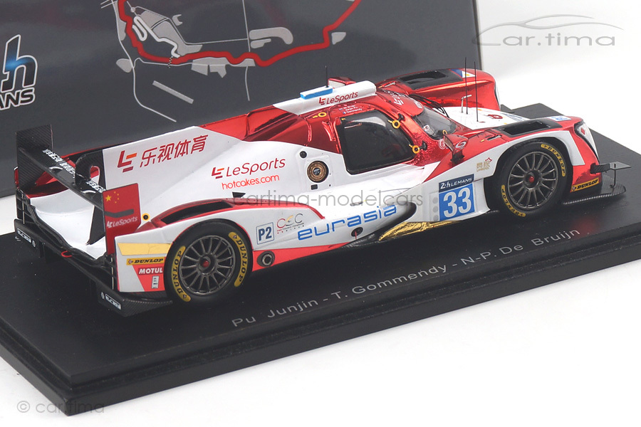 Oreca 05-Nissan 24h Le Mans 2016 De Bruijn/Gommendy/Junjin Spark 1:43 S5116