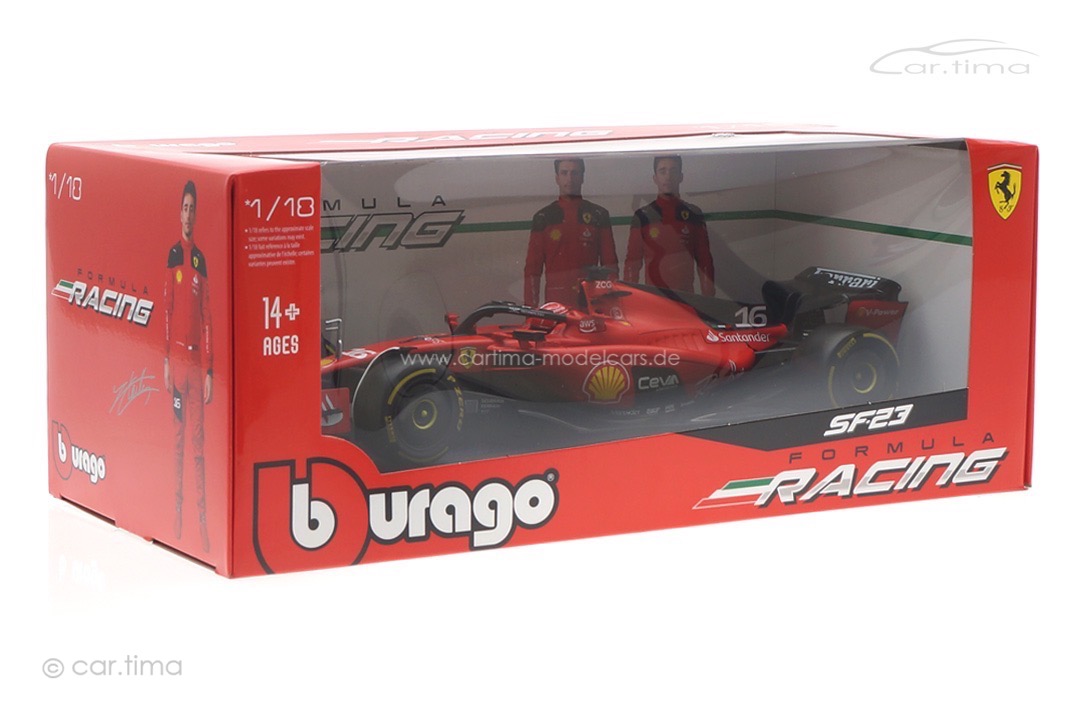 Ferrari SF23 GP 2023 Charles Leclerc Bburago 1:18 18-16812LE
