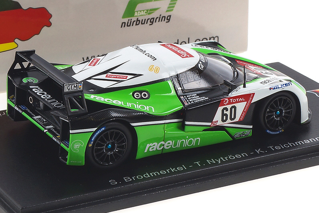 KTM X-Bow GT4 24h Nürburgring 2019 Brodmerkel/Nytröen/Teichmann Spark 1:43 SG544