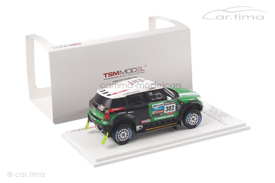 Mini Countryman All4 Racing Winner Rally Dakar 2013 Peterhansel/Cottret TSM 1:43 TSM144345