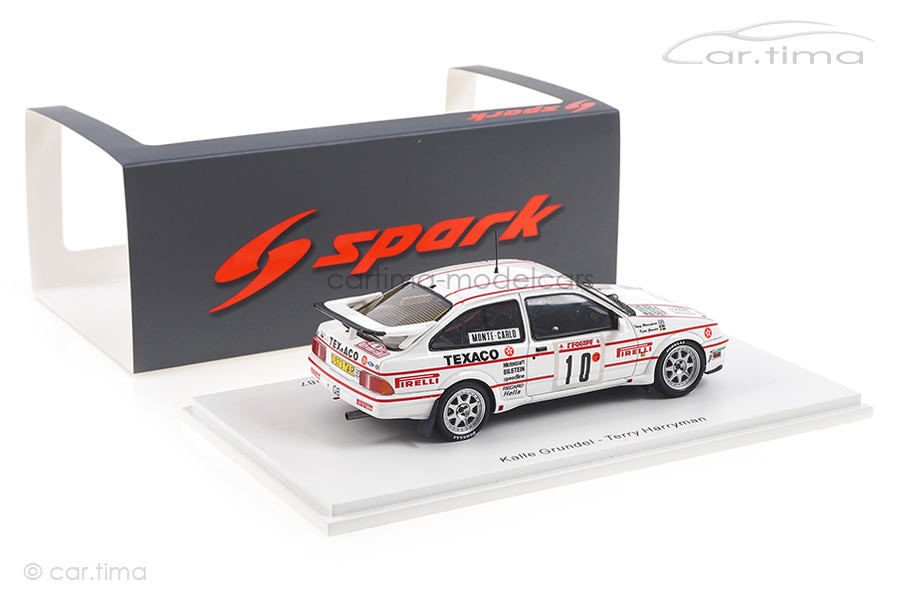 Ford Sierra RS Cosworth Rallye Monte Carlo 1987 Grundel/Harryman Spark 1:43 S8700