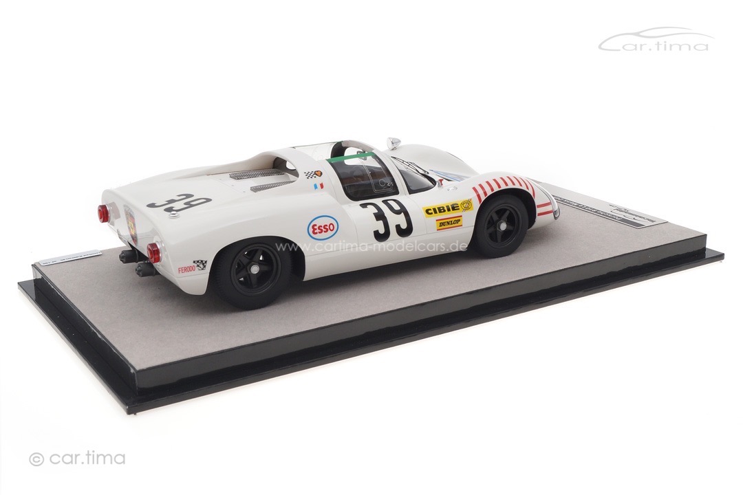 Porsche 910 24h Le Mans 1969 Maublanc/Poirot Tecnomodel 1:18 TM18-158B