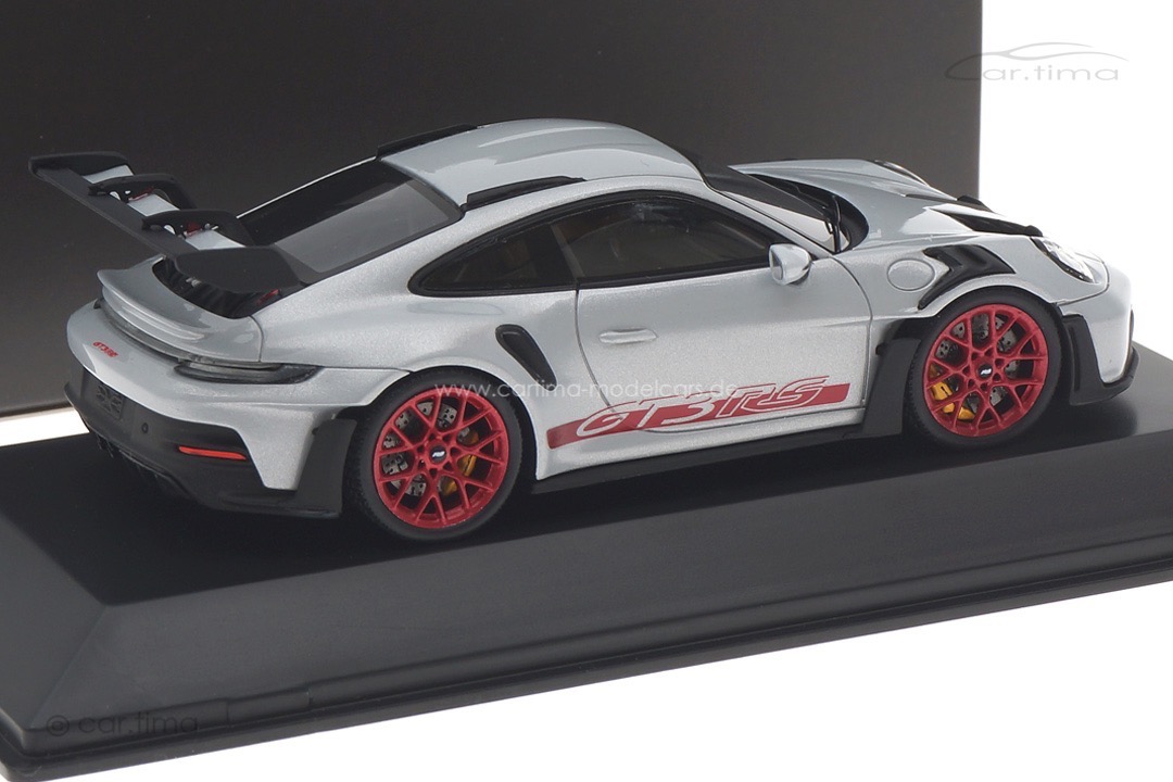 Porsche 911 (992) GT3 RS Eisgraumet./Pyrorot Spark 1:43 WAP0201530P001