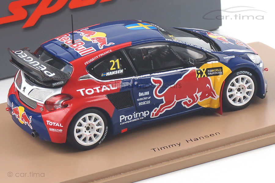 Peugeot 208 Winner World RX Frankreich 2015 Timmy Hansen Spark 1:43 S5198