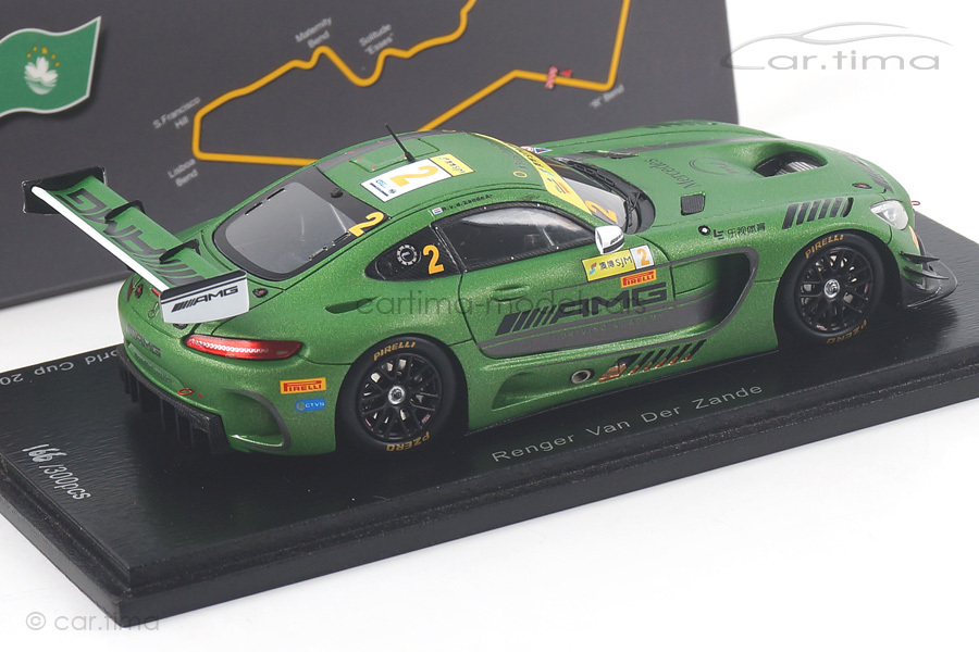 Mercedes-AMG GT3 Macau GT World Cup 2016 van der Zande Spark 1:43 SA114