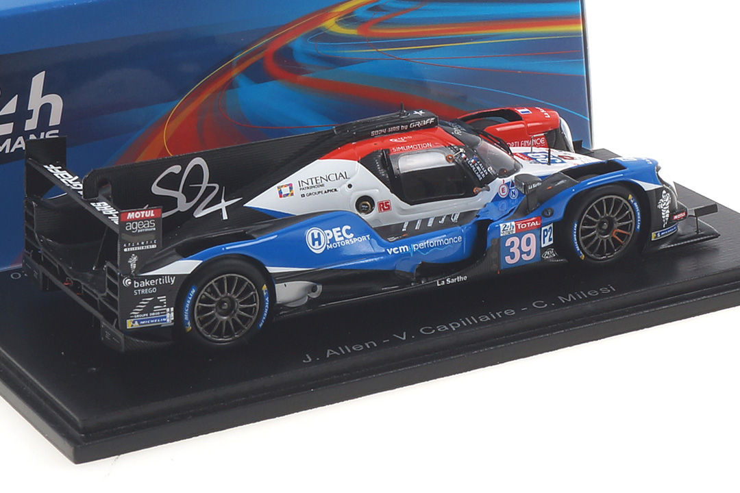 Oreca 07-Gibson 24h Le Mans 2020 Allen/Capillaire/Milesi Spark 1:43 S7979 Oreca 07-Gibson 24h Le Mans 2020 Allen/Capillaire/Milesi Spark 1:43 S7979