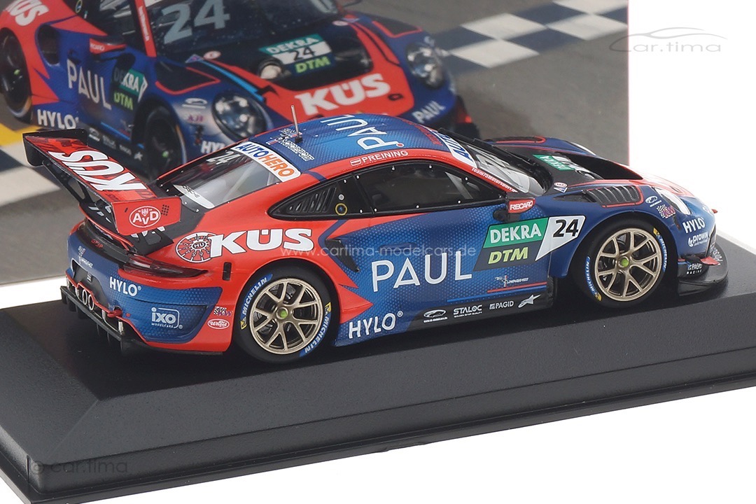 Porsche 911 GT3 R Winner Norisring DTM 2022 Thomas Preining Minichamps 1:43 413226024