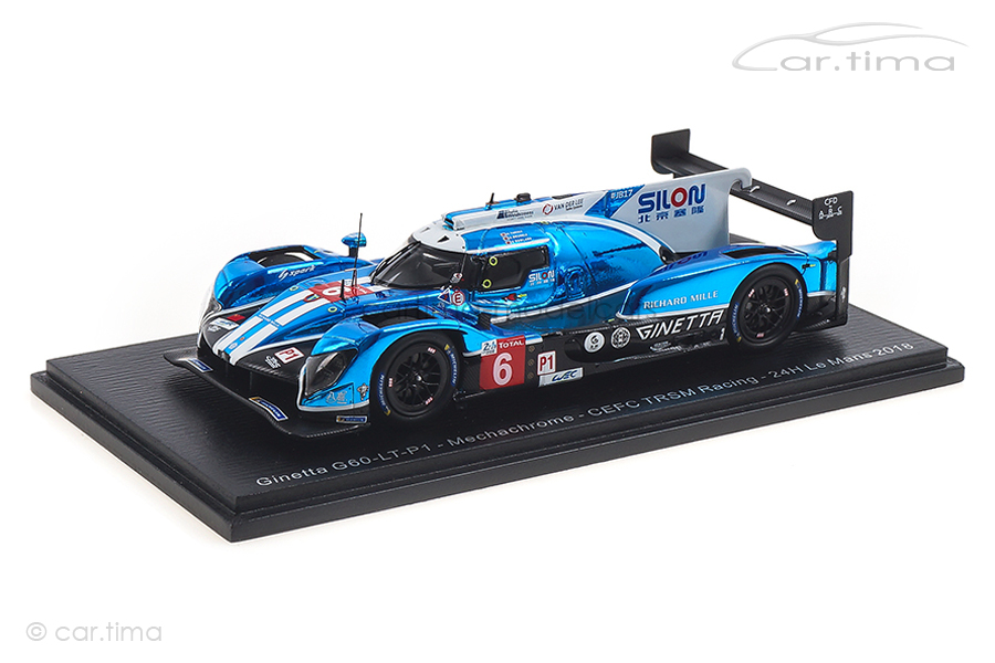 Ginetta G60-LT-P1 24h Le Mans 2018 Brundle/Rowland/Turvey Spark 1:43 S7005