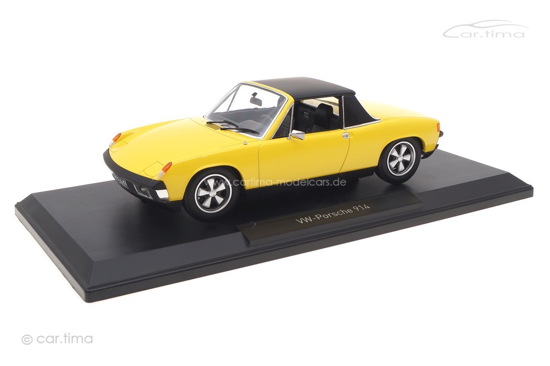 VW-Porsche 914/6 1973 gelb Norev 1:18 187689