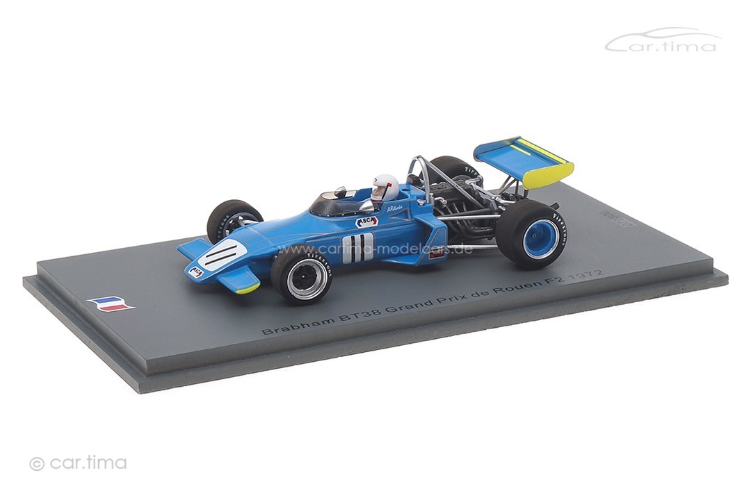 Brabham BT38 Grand Prix de Rouen F2 1972 Adam Potocki Spark 1:43 SF245
