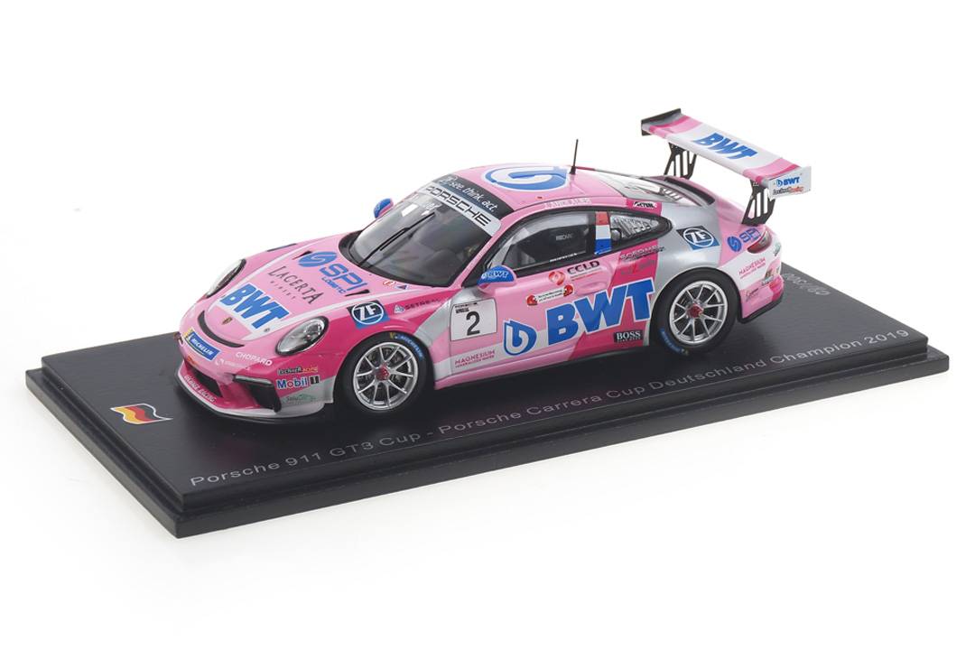 Porsche 911 GT3 Cup Champion Carrera Cup 2019 Julien Andlauer Spark 1:43 SG428