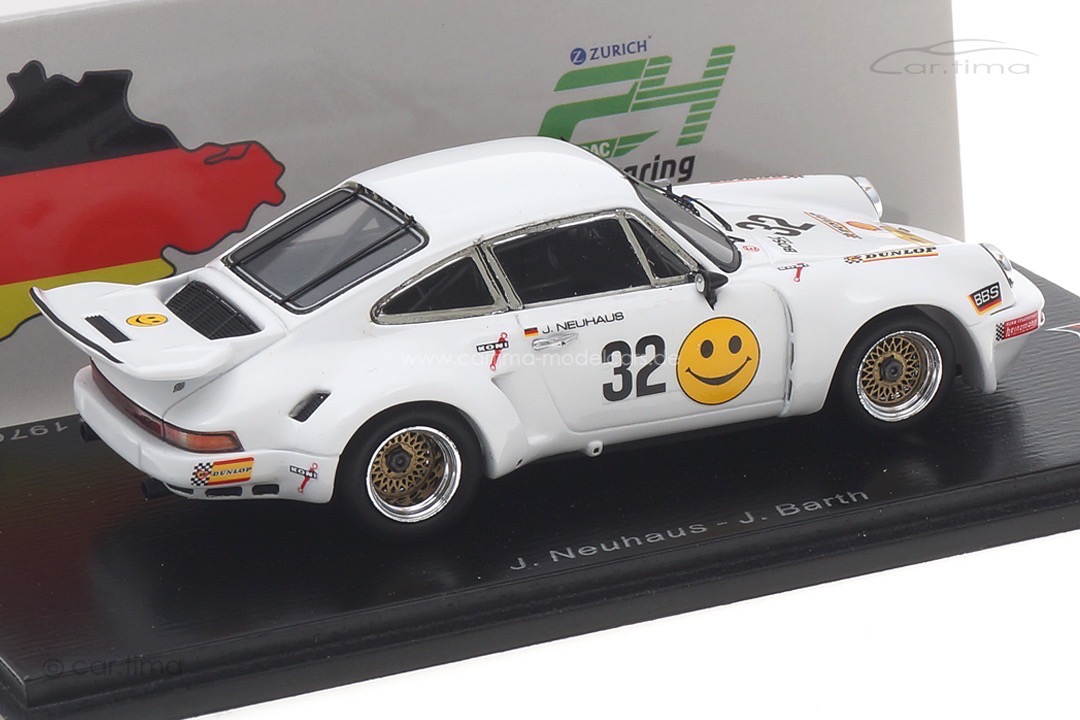 Porsche 911 Carrera RSR 3.0 1000 km Nürburgring 1976 Barth/Neuhaus Spark 1:43 SG513