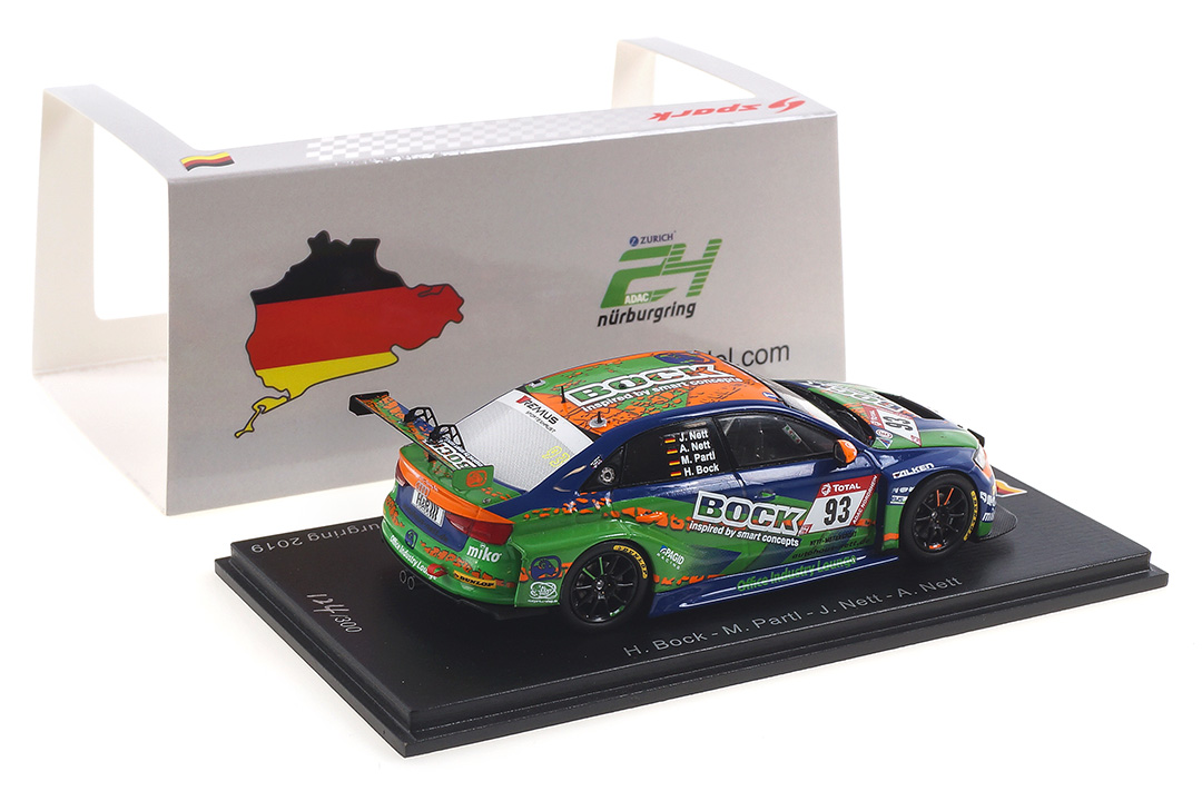 Audi RS3 24h Nürburgring 2019 Bock/Partl/Nett Spark 1:43 SG535