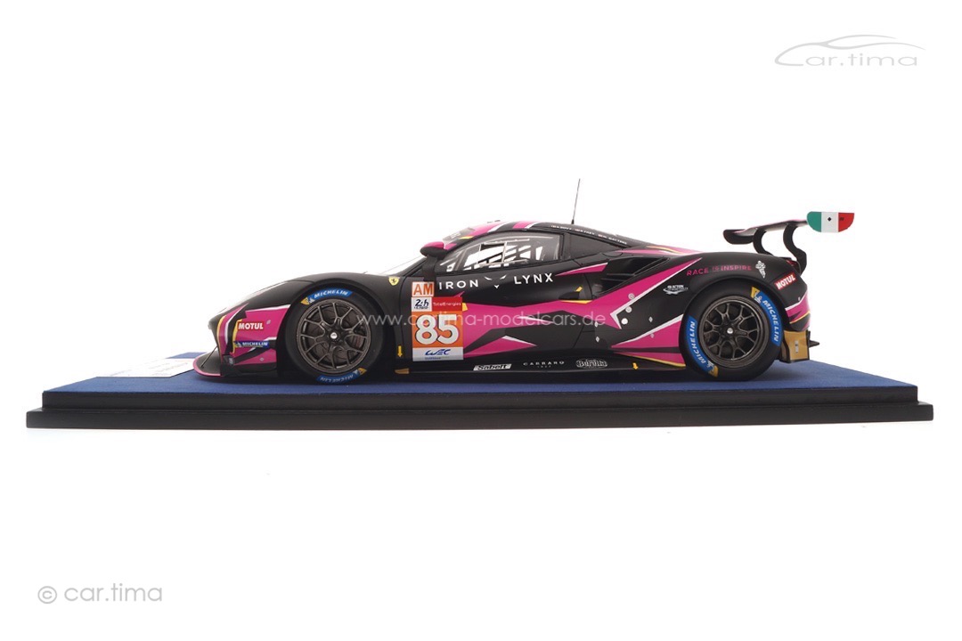 Ferrari 488 GTE Evo 24h Le Mans 2021 Frey/Bovy/Gatting LookSmart 1:18 LS18LM031