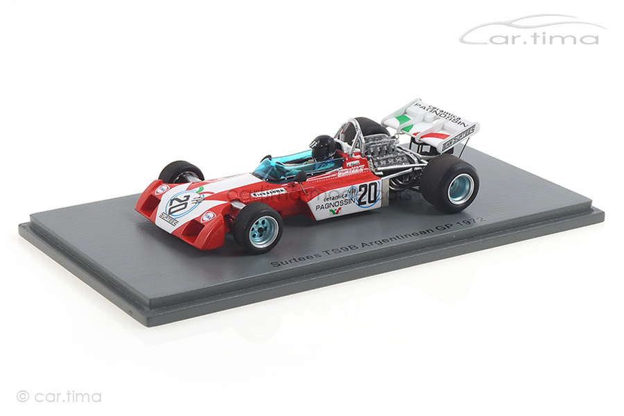 Surtees TS9B GP Argentinien 1972 Andrea de Adamich Spark 1:43 S3992