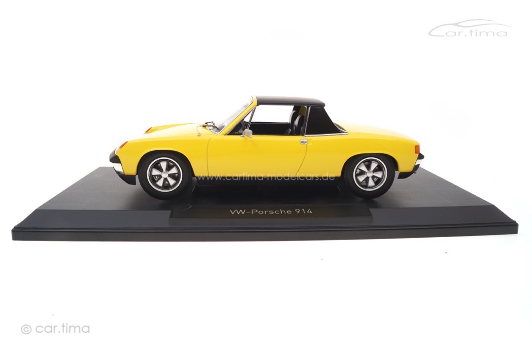 VW-Porsche 914/6 1973 gelb Norev 1:18 187689
