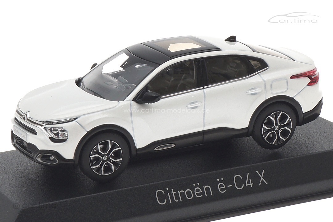 Citroën ë-C4 X 2023 Pearl White Norev 1:43 155480