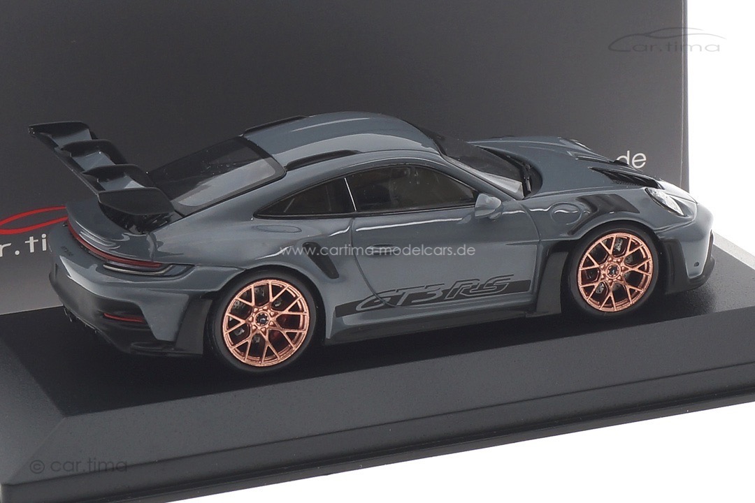 Porsche 911 (992) GT3 RS Arktikgrau/Rad Cuprum Minichamps car.tima CUSTOMIZED 1:43