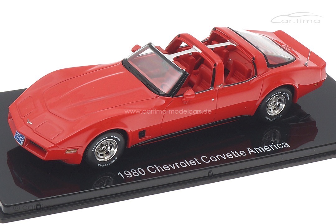 Chevrolet Corvette America 4 doors 1980 rot Esval 1:43 EMUS43010A