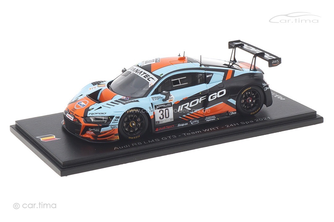 Audi R8 LMS GT3 24h Spa 2021 Pull/Colapinto/Goethe Spark 1:43 SB447