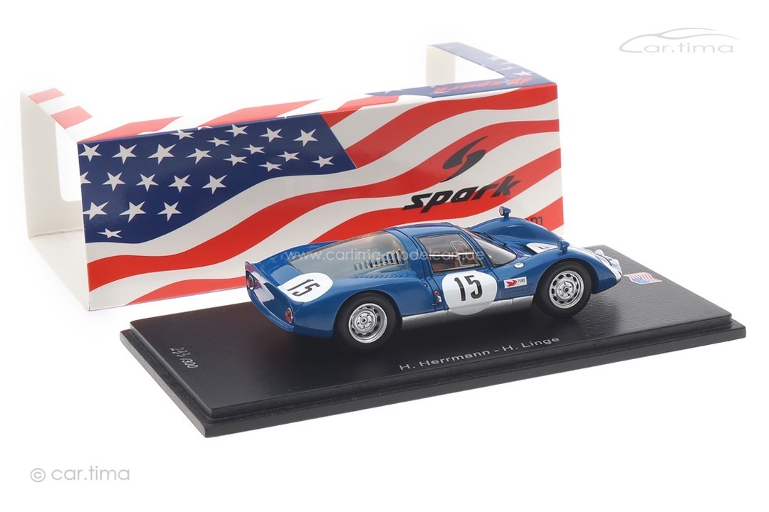 Porsche 906 24h Daytona 1966 Herrmann/Linge Spark 1:43 US265