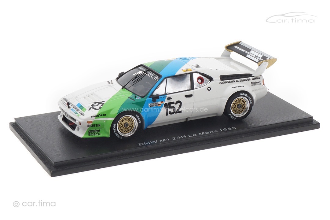 BMW M1 24h Le Mans 1985 Grohs/Heger/König Spark 1:43 S6411
