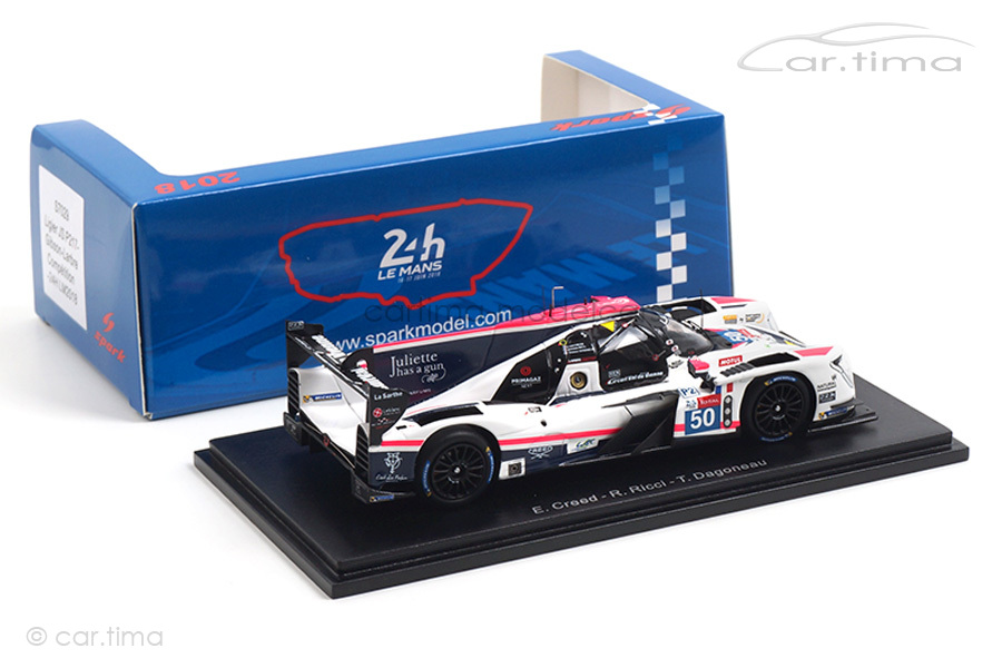 Ligier JS P217-Gibson 24h Le Mans 2018 Creed/Ricci/Dagoneau Spark 1:43 S7029
