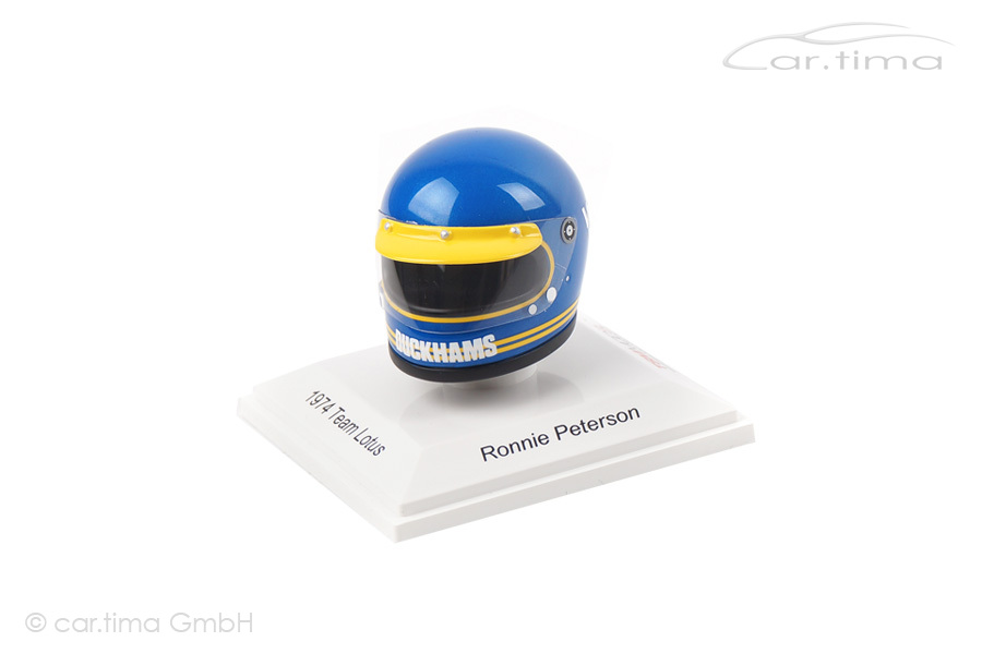 Helm/ Helmet Ronnie Peterson Team Lotus 1974 TSM 1:8 TSM15AC10