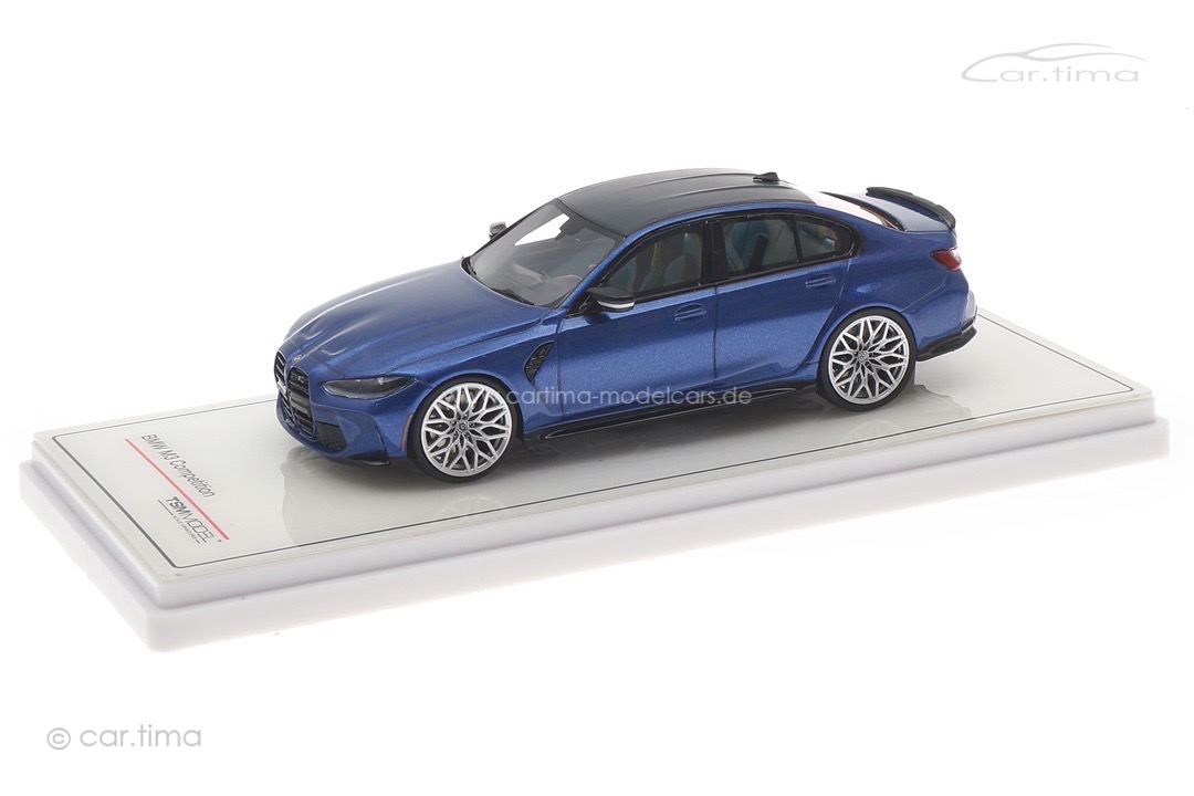 BMW M3 Competition (G80) Portimao Blue met. TSM 1:43 TSM430557