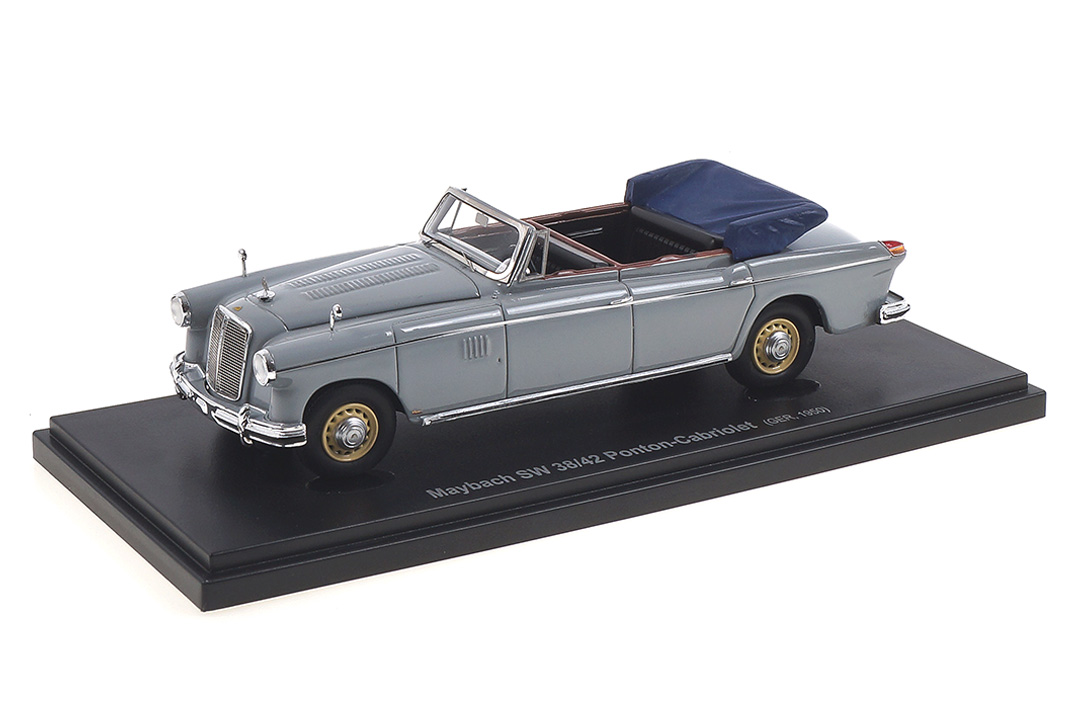 Maybach SW 38/42 Ponton Convertible grau Avenue43 1:43 60042