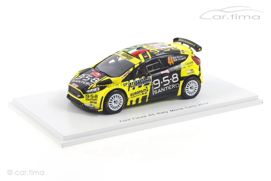 Ford Fiesta R5 Rallye Monte Carlo 2019 Riccio/Cicognini Spark 1:43 S5984
