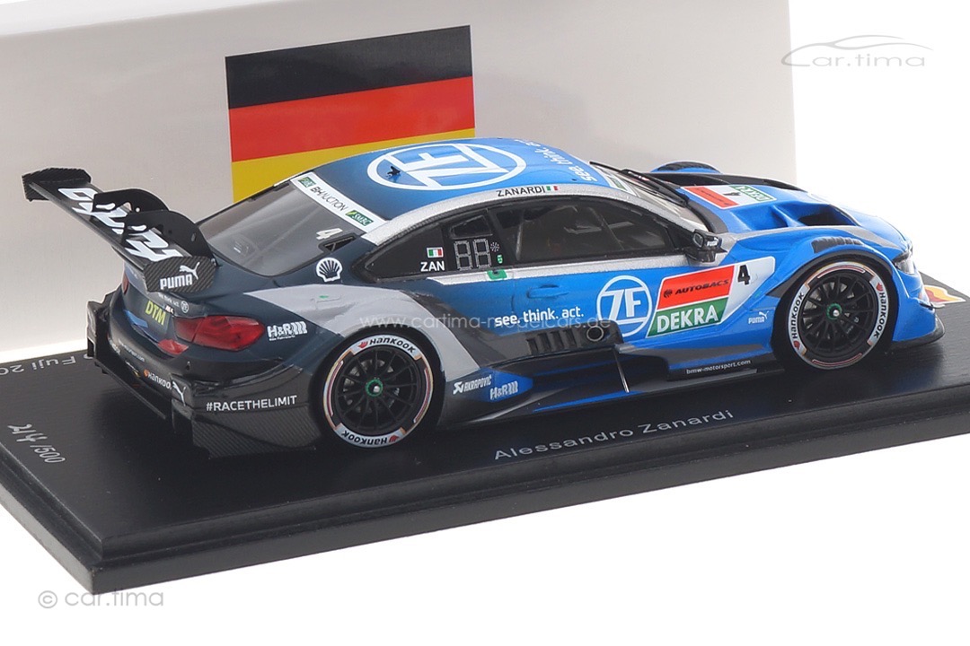 BMW M4 DTM Super GT x DTM Dream Race Fuji 2019 Alessandro Zanardi Spark 1:43 SG644