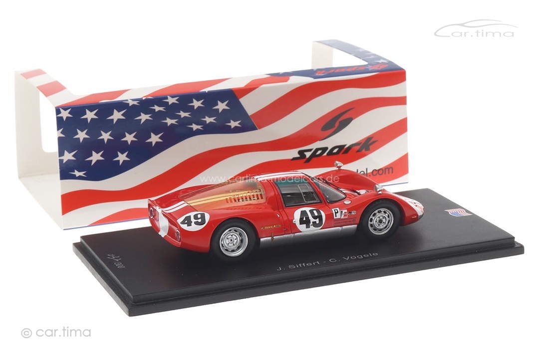 Porsche 906 12h Sebring 1966 Siffert/Vögele Spark 1:43 US267