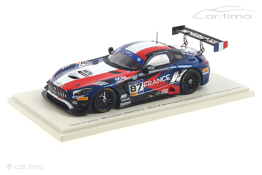 Mercedes-AMG GT3 Vallelunga 2019 Beaubelique/Pla Spark 1:43 S6311